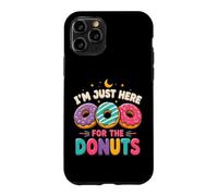 Donuts I'm Just Here for The Funny Dessert Humour Bonbons Coque pour iPhone 11 Pro