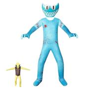 DONY Rainbow Costume Friends pour Enfant,Costume Déguisements pour Monstre Combinaison D'Halloween Cosplay VêTements de FêTe D'Anniversaire Carnaval École Mascarade de DéGuisement Garçon Fille