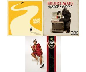 Doo-Wops & Hooligans - Unorthodox Jukebox - 24k Magic - Complete Bruno Mars 3 CD Album Bundling