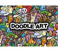 Doodle Art: Livre de coloriage Doodle Kawaii super fun et anti-stress pour adultes et adolescent format paysage