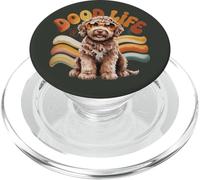 Doodle Chien Groovy Labradoodles PopSockets PopGrip pour MagSafe