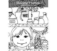 Doodle Frenzy Coloring Book For Grown-Ups 1, 2 & 3
