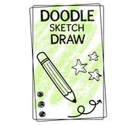 Doodle Sketch Draw: 100 Creative Prompts to Spark Your Imagination, Fun Drawing Ideas | 6x9 inches, 200 pages ... Gift for Artists, Teens, Students, Kids and Creative Minds.