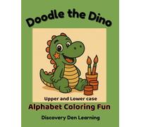 Doodle the Dino Coloring the ABC's: Learn the alphabet the fun way with Doodles the Dino! This extra-special edition combines both uppercase and lowercase letters into one exciting coloring adventure.