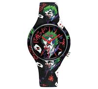 Doodle Watch Montre-bracelet à quartz Tatouage Joker avec bracelet en silicone 42 mm DO42009, Sangles