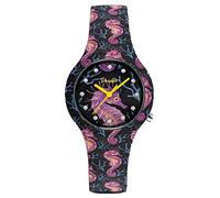 Doodle Watch Montre pour femme Graphics Mood avec bracelet en silicone 35 mm DO35020, Sangles