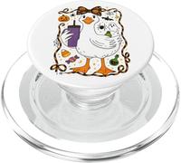 Doodles Halloween Boo Fantôme Citrouille Bonbons PopSockets PopGrip pour MagSafe