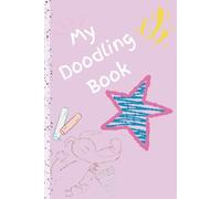Doodling Book-Kid doodling, blank pages for creativity. Portable size for on the go. Great for traveling, road trips or gifting.