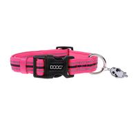DOOG Collier Néon Lady Rose/Gris, Antibactérien, Pour Chiens Actifs