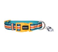 DOOG Collier Pour Chien Scout Rouge/Jaune/Bleu, Imperméable, Lavable En Machine