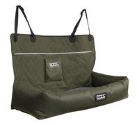 DOOG Siège de Voiture Chien Large 40x100cm Vert - Arrière Coffre Confortable &