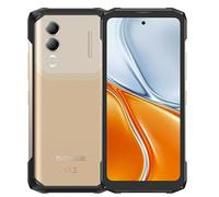 DOOGEE 5G Telephone Incassable Blade 20 Turbo, 32Go+256Go(Extension 2To), Batterie 10300mAh&15,8mm D'épaisseur, Écran Plein de 6,6, Caméra IA 50MP, Android 15 Étanche Smartphone Renforcé, NFC Or