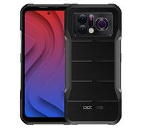 DOOGEE 5G Telephone Incassable V20 Pro, Objectif Thermique, Dimension 700 Octa Core 20Go+256Go, Ecran 6,4'' 2K, Caméra 64MP(Vision Nocturne 24MP), Smartphone Android 12 Etanche Antichoc, NFC Noir