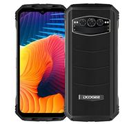 DOOGEE 5G Téléphone Incassable V30, eSIM, Dimensity 900 8Go+256Go, 6.58'' 120Hz FHD+, 108MP Triple AI Caméra(20MP Vision Nocturne), 10800mAh Batterie, Android 12 IP69K Etanche Smartphone, NFC Noir