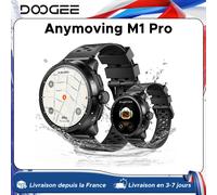 DOOGEE Anymoving M1 Pro : montre connectée avec cartes hors ligne, suivi de la santé, GPS, appels Bluetooth, fonction IA, étanche, pour adultes. SGRAY