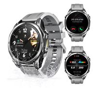 DOOGEE Anywise W1 Lite Montre Connectée-Écran 1.43"" AMOLED 5ATM Étanche 178+ Modes Sport pour Android iOS Lampe de poche extérieure