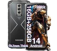 DOOGEE Blade 10 Pro Smartphone Incassable 2024 Android 14,16 Go + 256 Go Telephone Portable Incassable, Écran HD+ de 6,5", 5150 mAh, 50 MP + 8 MP, IP68/IP69K/Dual SIM 4G/Face ID/NFC