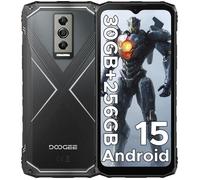 DOOGEE Blade 10 Pro Smartphone Robuste Android 14 6.56"" 5150mAh 16Go + 256Go 50MP Téléphone IP68 4G WiFi NFC-L1-Dual SIM - Argent