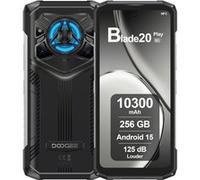DOOGEE Blade 20 Play Smartphone Incassable 5G 32GB+256GB 10300mAh NFC Android 15 Argent Argent