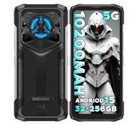 DOOGEE Blade 20 Play Telephone Portable Incassable 5G Android 15,10300mAh 33W 32Go+256Go(2TB) Rugged Smartphone,50MP IA Caméra 6.6''HD+90HZ,125dB Smartphone Incassable,Triple Slot/IP68/NFC (Argent)