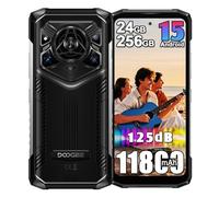DOOGEE Blade 20 Pro Telephone Portable Incassable 4G, 11800mAh 18W 24Go+256Go(2To) Rugged Smartphone,50MP IA Caméra 6.6''HD+ Smartphone Incassable, 156DB Speaker, Triple Slot/IP68/NFC/GPS (Argent)
