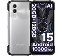 DOOGEE Blade 20 Telephone Portable Incassable Android 15, Batterie 10300 mAh 18 W, 6,6’’ HD IPS + 90 Hz, 20GB RAM + 128GB ROM/TF 2TB Smartphone Incassable, Caméra 16MP, NFC/5G Wifi/GPS/IP68 / IP69K