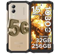 DOOGEE BLADE20 Turbo Telephone Portable Incassable 5G Android 15, Smartphone Incassable 32GO RAM+256GO ROM/TF 2TO, 10300mAh, Caméra AI 50MP, Écran 6.6" 90Hz, Charge Rapide 33W/NFC/OTG/Dual SIM