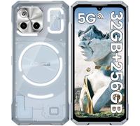 DOOGEE Blade GT Telephone Incassable 5G, 32Go + 256Go Smartphone Incassable Dimensity 7050 Android 14, 6.72" FHD+&120Hz, 48MP+20MP Antichoc, 5500mAh/18W, 5G Dual SIM/IP68/NFC/GPS Telephone de Chantier