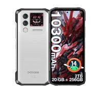 DOOGEE Blade 10 Max Téléphone Portable Incassable 6.56"" HD+ 20Go+256Go 10300mAh Android 14 - 1,54""arrière multifonction NFC -