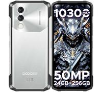 Doogee Blade10 Power Telephone Poratble Incassable, 24go+256go Argent Interstellaire