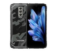 DOOGEE Blade10 Smartphone Incassable 2024, Android 14, 11mm Ultra-Mince, 5150mAh, Écran 6.56" HD+ 90Hz, 9Go+128Go, 16MP Caméra, Octa Core, 4G Dual SIM Telephone Portable Debloqué, Face ID, GPS, Gris