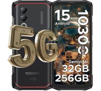 DOOGEE BLADE20 Turbo 5G Android 15 Unbreakable Smartphone,32Go+256Go/TF 2To, 10300mAh 33W, 6.6 Inch Screen 90Hz/NFC-Noir