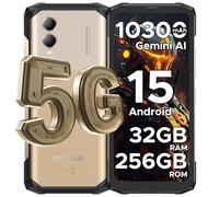 DOOGEE BLADE20 Turbo Telephone Portable Incassable 5G Android 15, Smartphone Incassable 32GO RAM+256GO ROM/TF 2TO, 10300mAh, Caméra AI 50MP, Écran 6.6" 90Hz, Charge Rapide 33W/NFC/OTG/Dual SIM