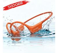 DOOGEE BoneAir natation Conduction osseuse natation Sport casque sans fil casque IP68 étanche avec Microphone appels musique 64GB Orange