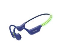 DOOGEE BoneBeat SwimRay Casque à Conduction Osseuse Écouteur, LED, Étanche IP68, MP3+32Go, BT6, 10H D'autonomie, Fitness- Bleu