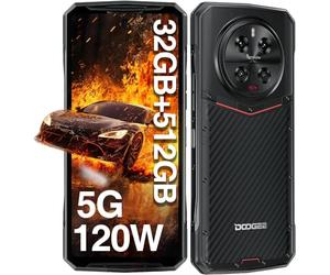 DOOGEE DK10 (Double Sim - 5G - NFC - 6.67'' - 512 Go, 12 Go RAM) Noir