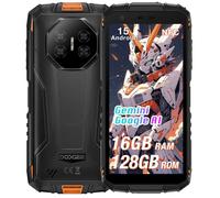 Doogee Fire 3 pro Smartphone Robuste 16Go RAM + 128 Go ROM Caméra 16MP 5.5'' 8350mAh Android 15 Telephone Double SIM 4G GPS -
