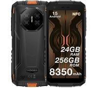 Doogee Fire 3 Ultra Mini Smartphone Robuste 24Go RAM + 256 Go ROM Caméra 16MP 5.5'' 8350mAh Android 15 Double SIM 4G NFC GPS Orange