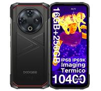 Doogee Fire 6 (Image Thermique - 6.56'' - 256 Go, 6 Go RAM - 10 400 mAh) Noir