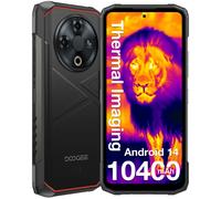 Doogee Fire 6 (Image Thermique - 6.56'' - 256 Go, 6 Go RAM - 10 400 mAh) Noir