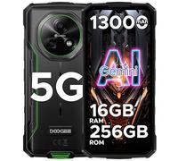 DOOGEE Fire7 Téléphone Portable Incassable 5G 2025 Android 15 10300mAh, Smartphone Incassable, 16Go(4+12)+256Go, 6,6 Pouces 64MP MTK 6300 Octa Core Gemini AI, GPS/NFC/OTG