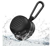 DOOGEE Magnetic Waterproof Small Bluetooth Speaker with 12-Hour Ultra-Long Battery Life, Mini Wireless Stereo Surround Sound for Outdoor, Shower, Tarvel, House Teenager Or Gift, TWS Pairing, Black