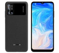 DOOGEE N40 Pro Android 11 Smartphone Débloqué, Octa-Core 6Go+128Go, 6,52 '' HD+ Telephone Portable, Batterie 6380mAh, Caméra Quatre 20MP, Caméra Frontale 16MP, Empreinte Digitale Dual SIM GPS Noir