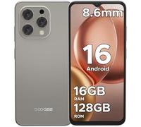 DOOGEE N55 Android 16 Telephone Portable, 16 Go de RAM+128 Go de ROM/TF 2 to, Smartphone Écran 6.56'' HD+90 Hz,Unisoc T7200,Smartphone Pas Cher Batterie 5150mAh,AI Caméra 8MP+13MP,Widevine L1/Face ID