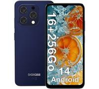 DOOGEE N55 PRO Smartphone 6.56 pouces 16GO(6+10) 256GO Octa Core Android 14 Dual sim 4G-BLEU Bleu G