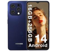 DOOGEE N55PRO Telephone Portable Android 15, 16GB RAM+256GB ROM/TF 1TB, Caméra 13MP+8MP, 6.56'' HD+90 Hz, Smartphone Octa Core Batterie 5150mAh, Widevine L1/4G OTG/Dual Nano SIM/Face ID