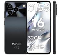 DOOGEE Note 56 Pro Téléphone Portable Andriod 16,32GO+128GO/TF 2TO Smartphone Pas Cher,6.56" HD+ IPS 90Hz Écran,6150mAh Octa Core Telephone,13MP+8MP,Dual SIM/NFC/GPS/OTG/Face ID/Prise Casque 3.5mm