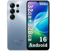 DOOGEE NOTE 56 X Pro Smartphone 6.56"" 36Go(4+32) + 128Go/jusqu'à 2To 6150mAh Android 16 13MP Téléphone 4G Double Sim GPS - Bleu