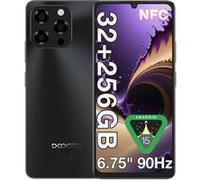 NOTE 58 Pro Téléphone Portable 6.75 Android 15, 6250mAh, 32(8+24)Go+128Go, 16MP+8MP,Empreinte digitale/Face ID,Dual SIM 4G - Noir