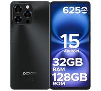 DOOGEE Note 58 Smartphone Android 15, 32 Go RAM+128 Go ROM/TF 2TB, Batterie 6250mAh, Unisoc T7250,Ultra-mince 8,6 mm, 6.75'' HD,Telephone Portable Caméra AI 16MP, NFC/Widevine L1/Dual Nano SIM/Face ID